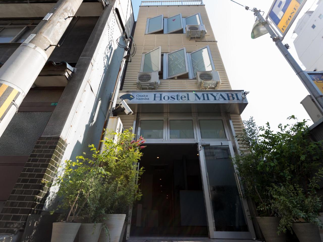 Osaka Namba Hostel Miyabi Exteriör bild